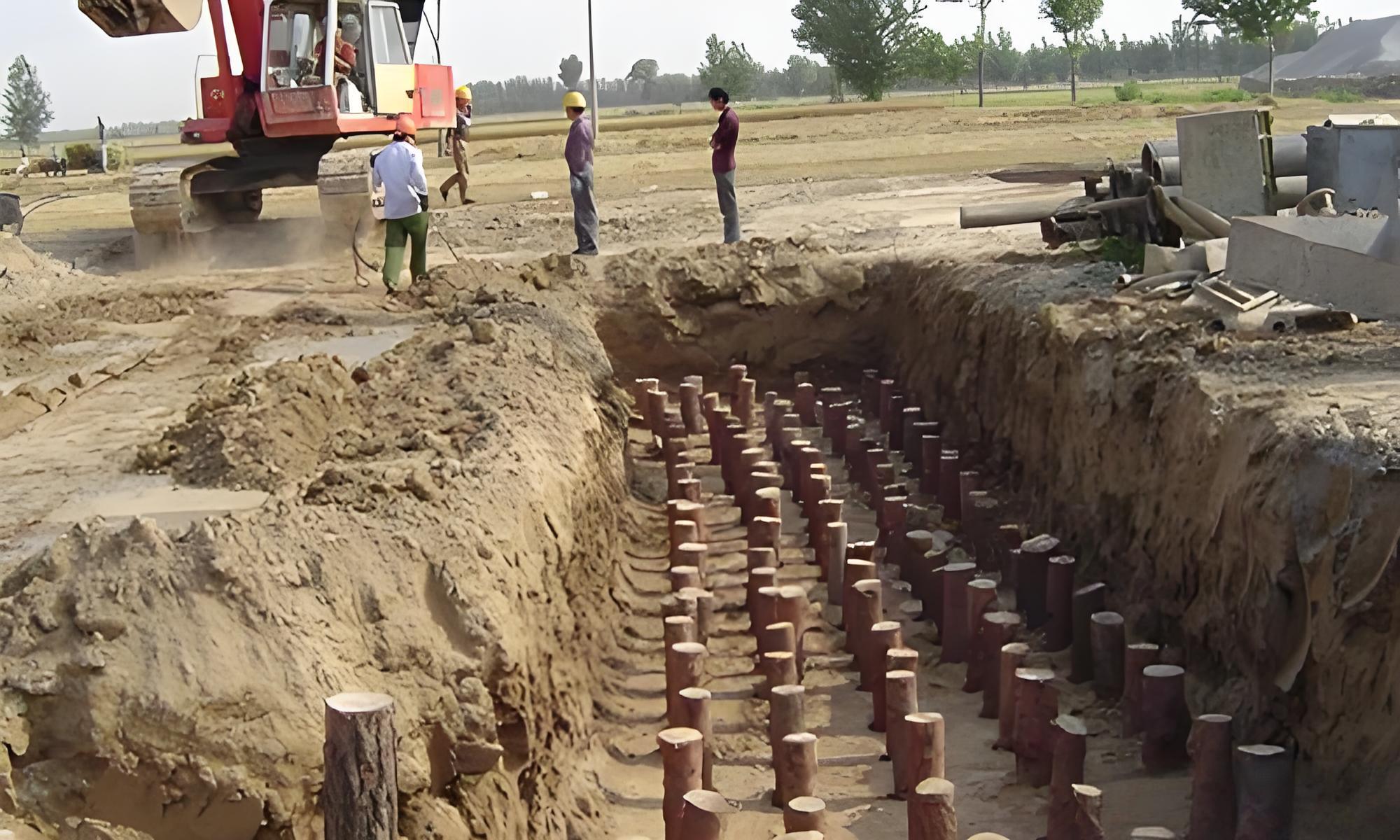 松木樁批發廠家泓樺錦嘉-地基加固打松木樁是否能解決沉降問題？