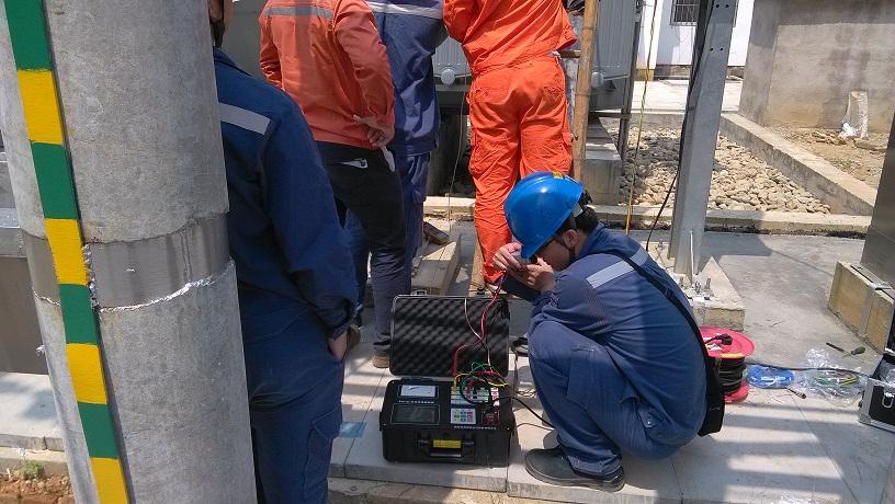 華電高科為南寧上林供電公司提供現場指導02 華電高科為南寧上林供電公司提供現場指導02